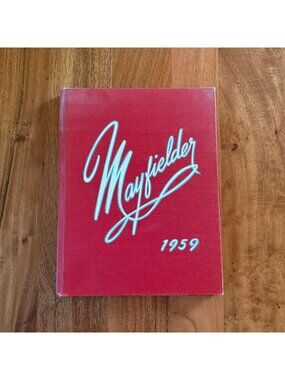 1959 Mayfield High School Yearbook OH Signed Annual Ephemera